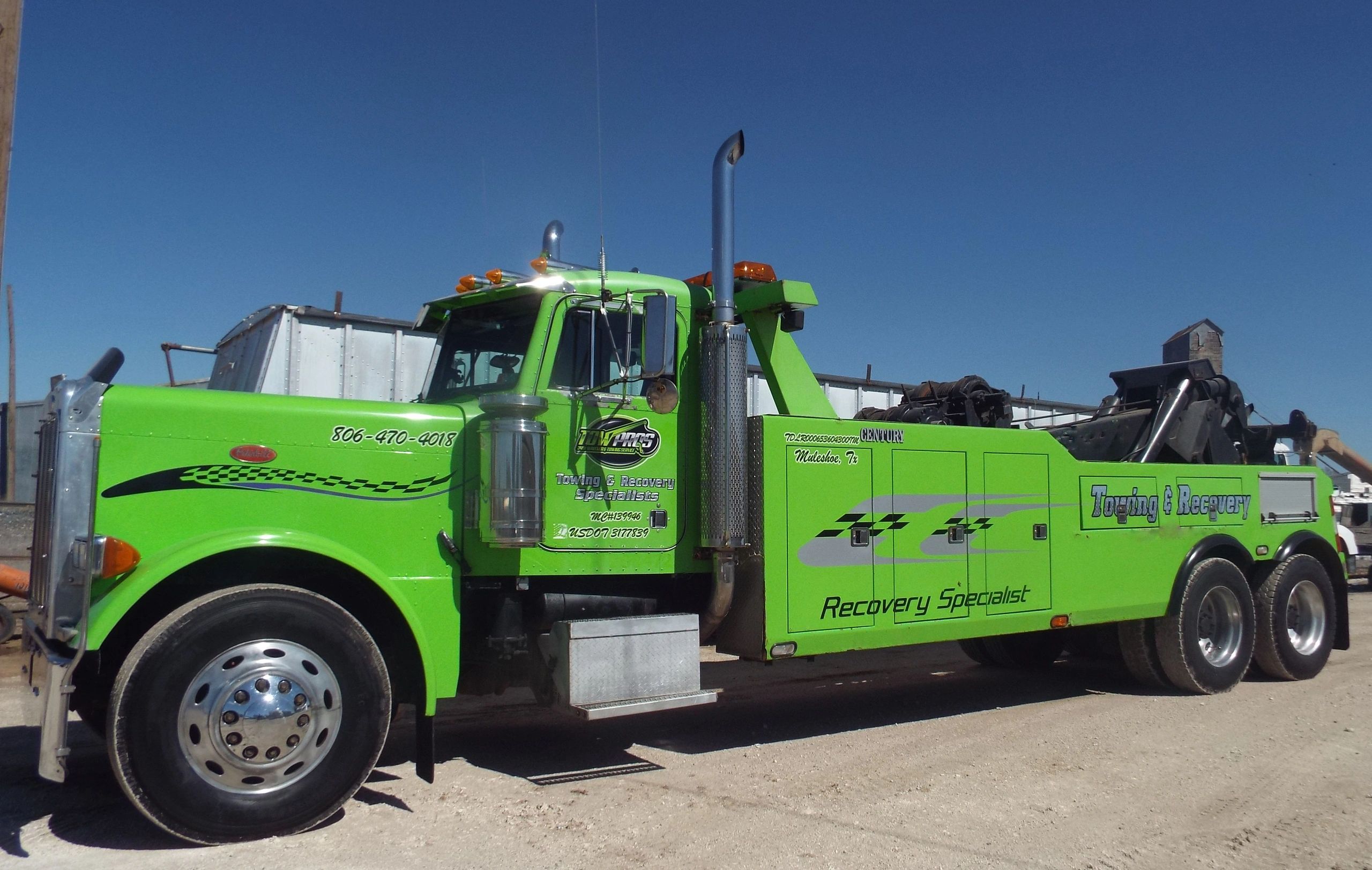 Towing Services, Roadside Assistance Tow Pros Muleshoe, Texas